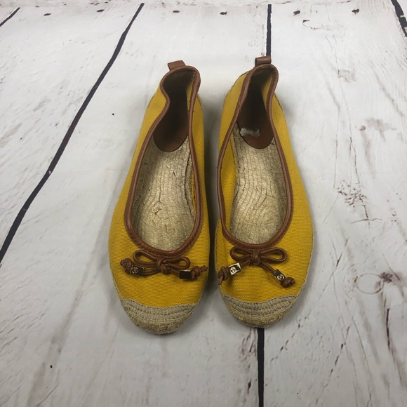 Michael Kors Shoes - Micheal Kors Mustard Flats
